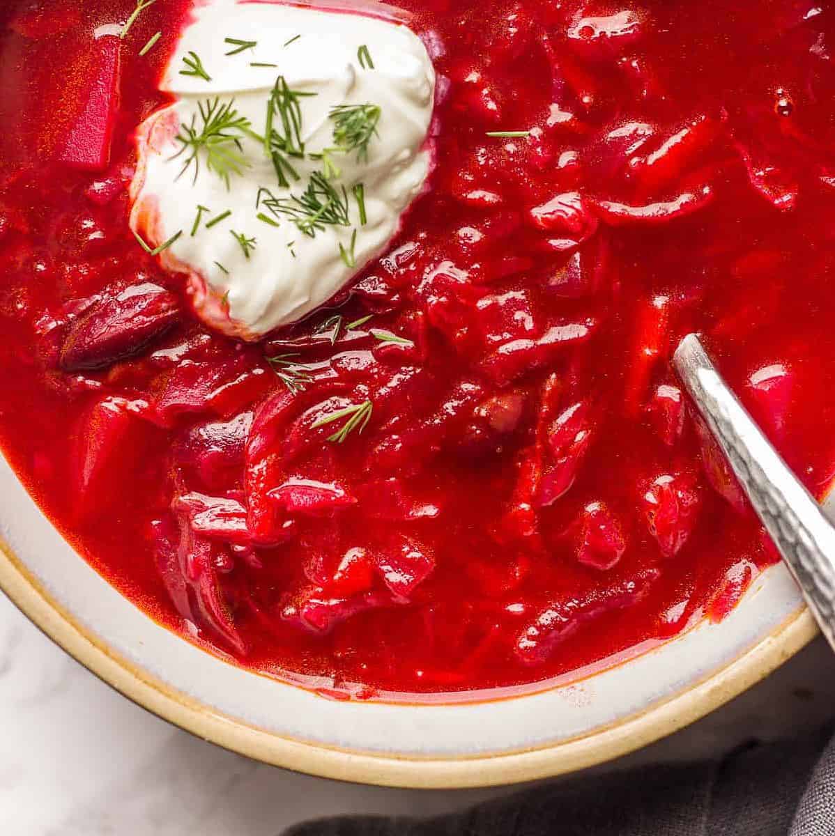  You'll be surprised how easy it is to make your own borscht at home.