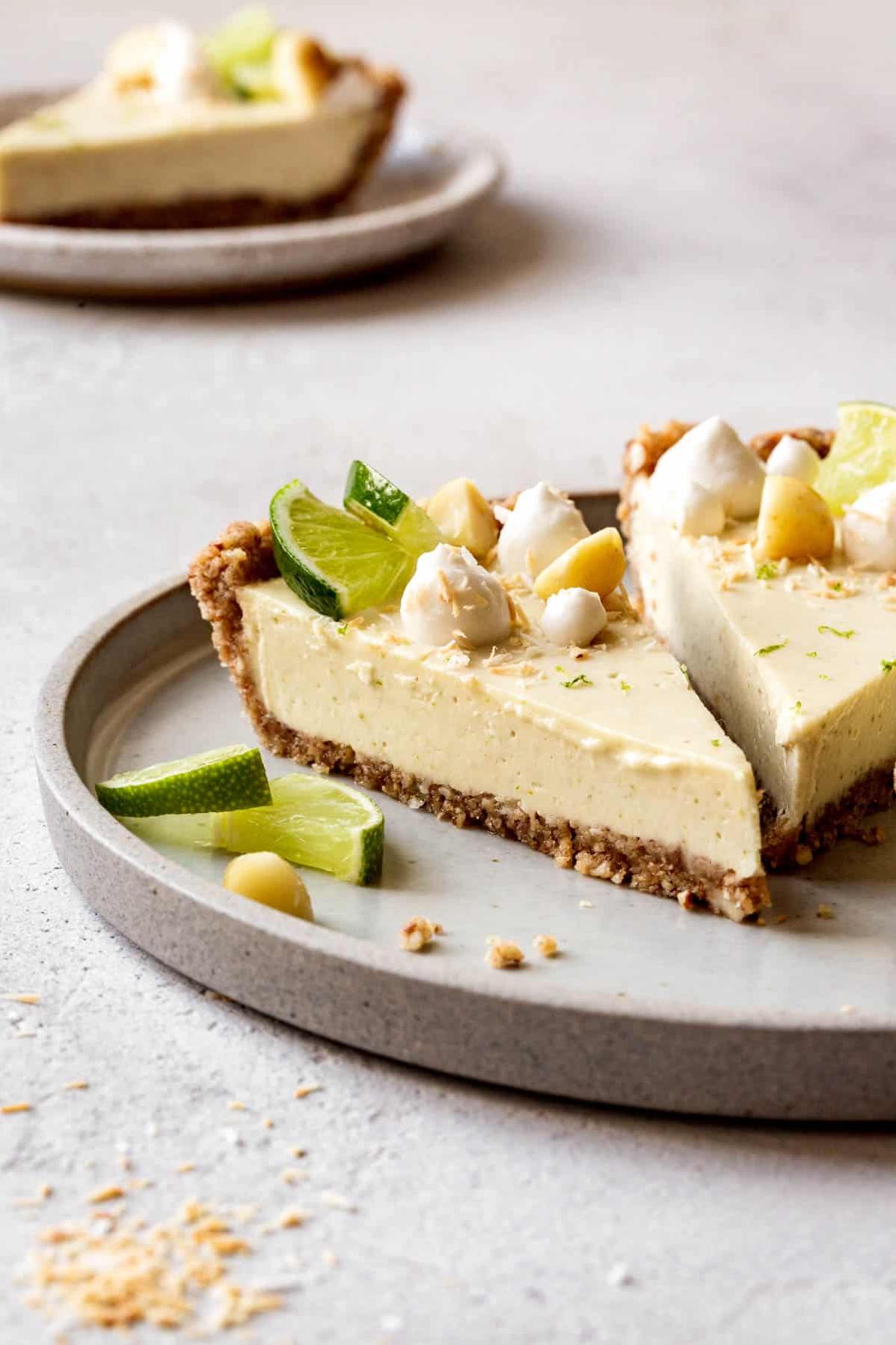  You'll never miss the dairy in this indulgent and guilt-free pie.