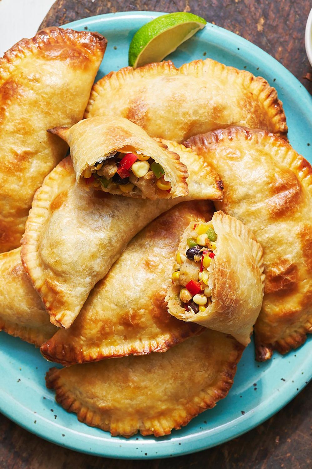  Your friends and family will be impressed with your game-day snack skills when you serve up these empanadas.